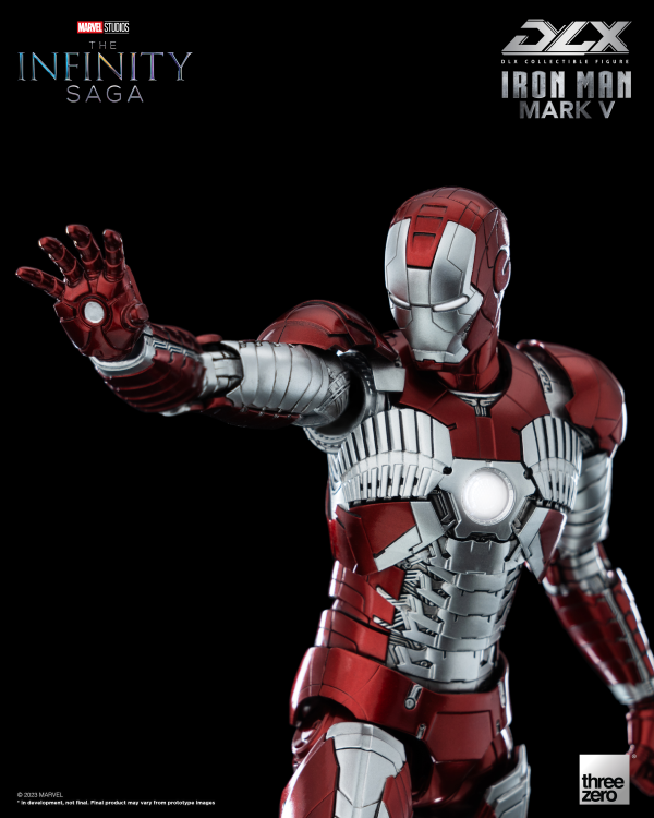 ThreeZero - Marvel Studios: The Infinity Saga: DLX Iron Man Mark 5