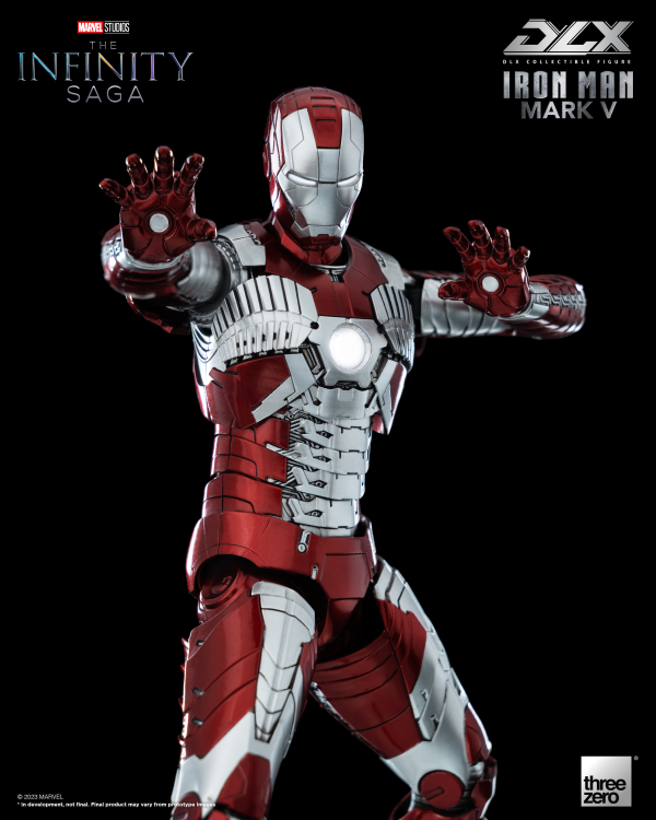 ThreeZero - Marvel Studios: The Infinity Saga: DLX Iron Man Mark 5