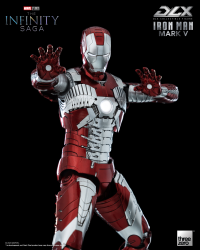 ThreeZero - Marvel Studios: The Infinity Saga: DLX Iron Man Mark 5