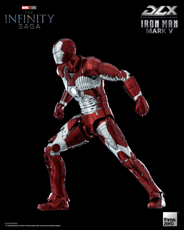 ThreeZero - Marvel Studios: The Infinity Saga: DLX Iron Man Mark 5