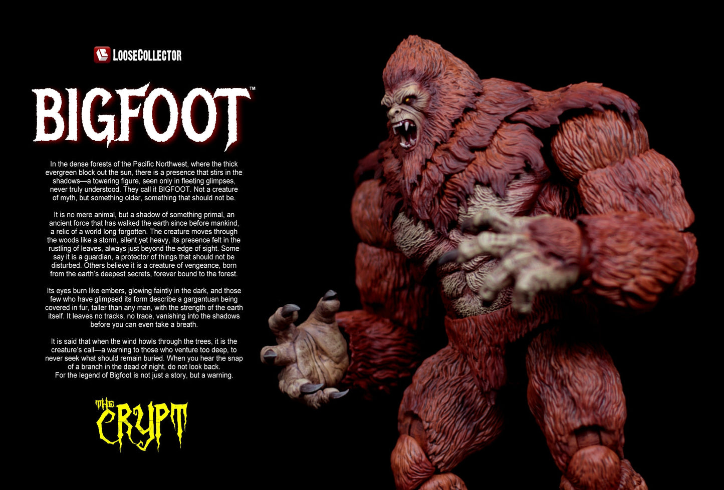 The Crypt Bigfoot Action Figure (Preorder Q1 2026)