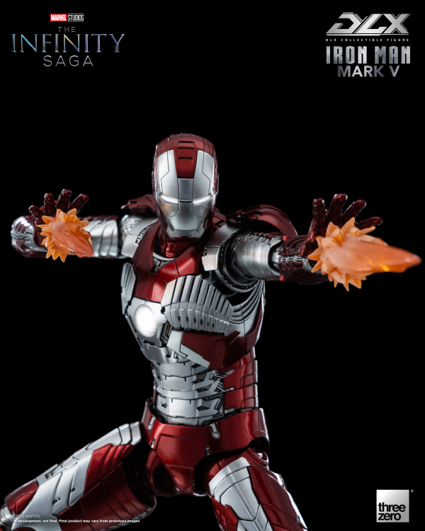 ThreeZero - Marvel Studios: The Infinity Saga: DLX Iron Man Mark 5