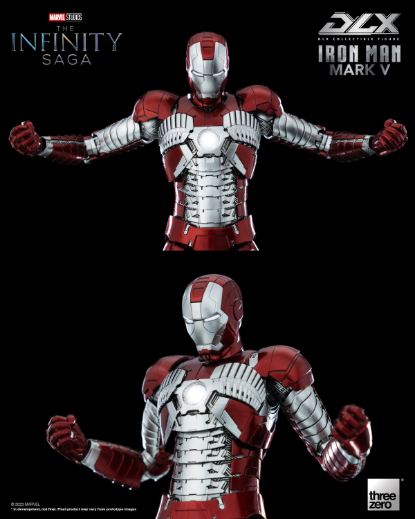 ThreeZero - Marvel Studios: The Infinity Saga: DLX Iron Man Mark 5