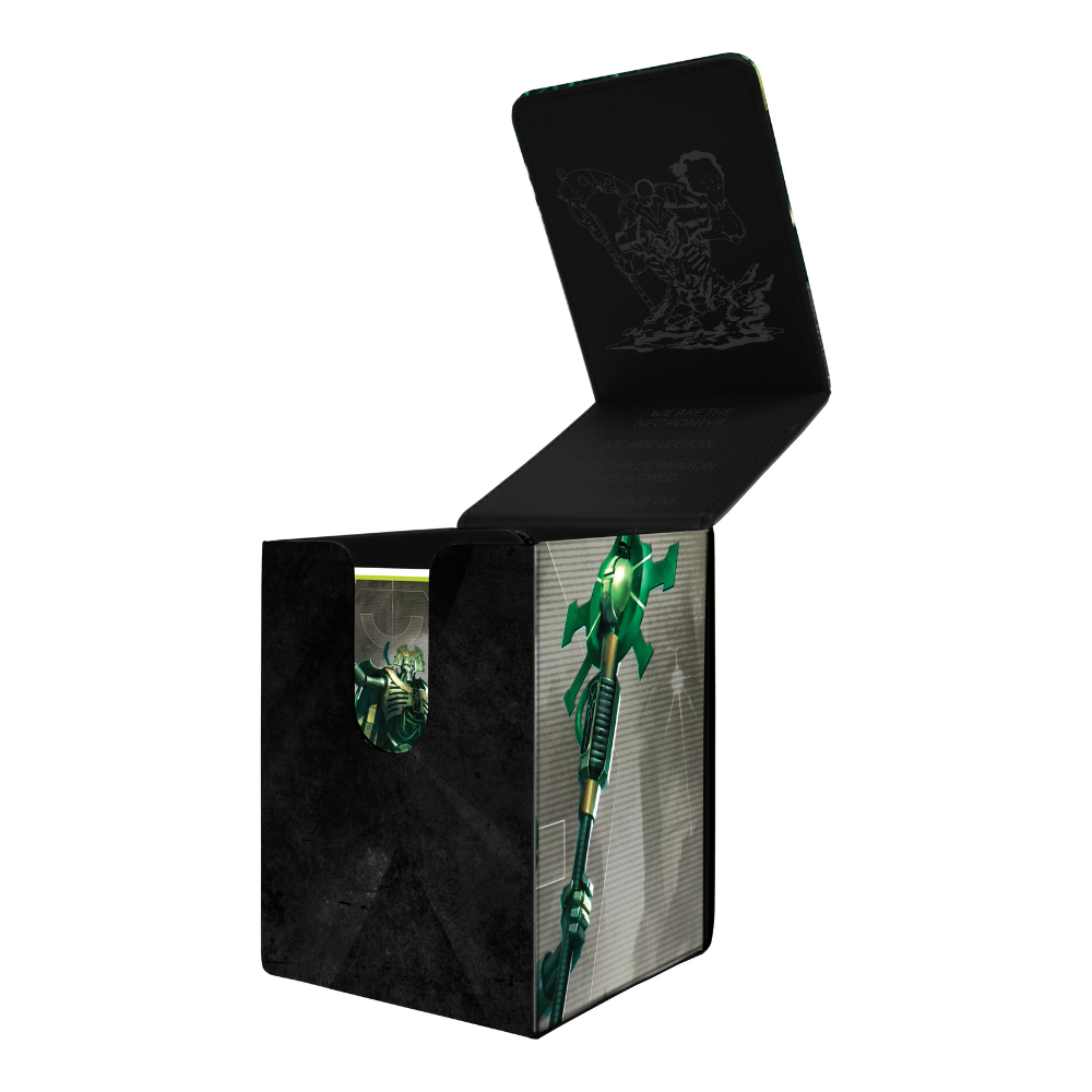 Ultra Pro - Necrons - Alcove Flip Deck Box for Warhammer 40,000