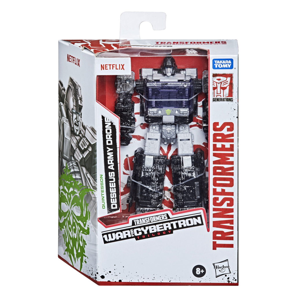 Transformers NETFLIX War for Cybertron Trilogy Deseeus Army Drone Ironhide Clone