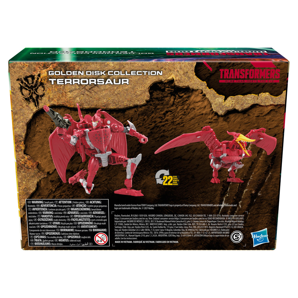 Transformers Generations War for Cybertron Golden Disk Chapter 4 - Terrorsaur
