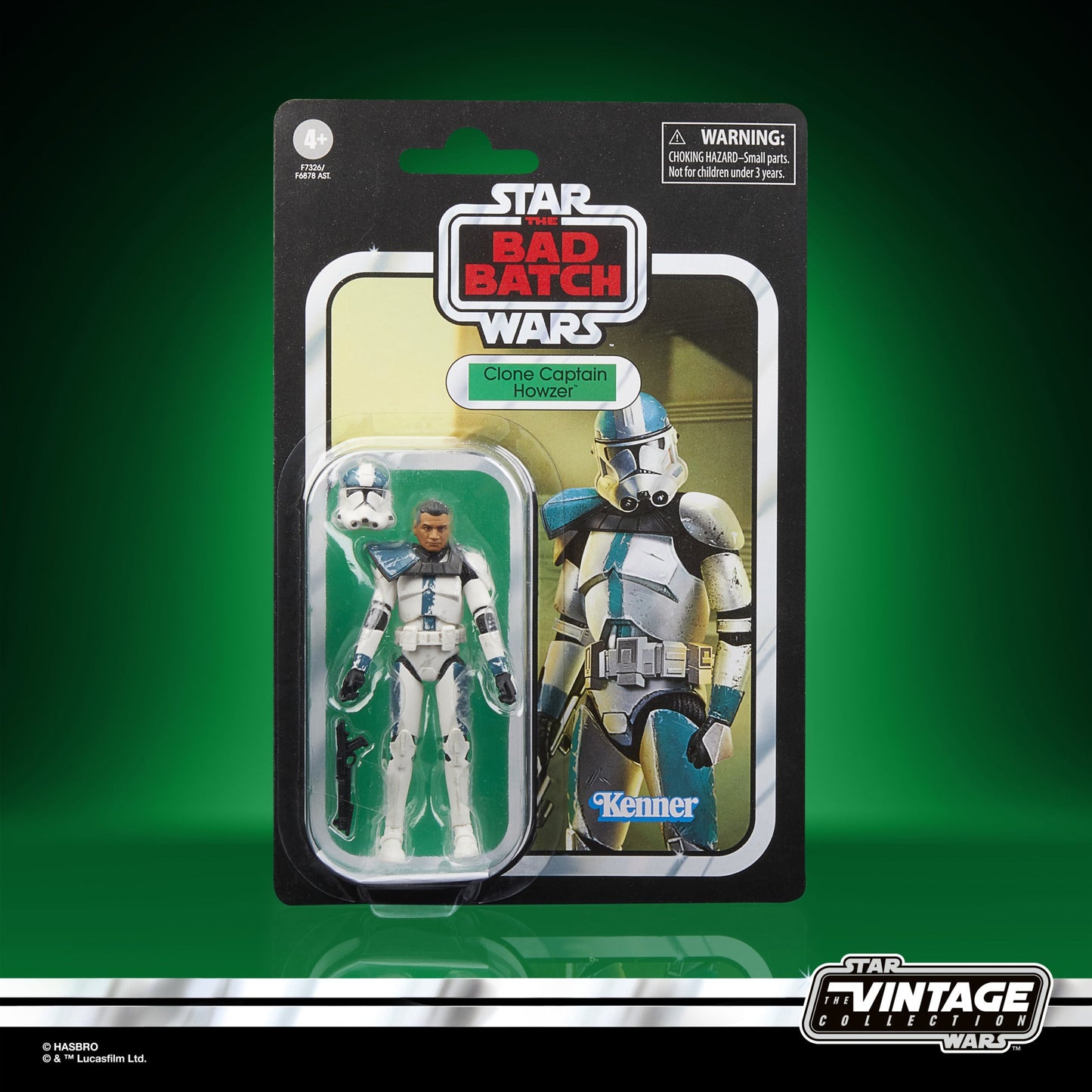 Star Wars The Vintage Collection Clone Captain Howzer Star Wars: The Bad Batch