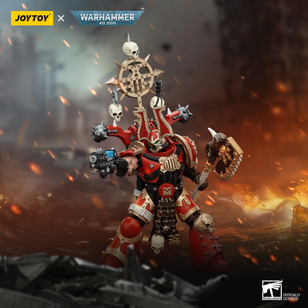 Warhammer 40K - World Eaters - Khorne Berzerker With Berzerker Icon