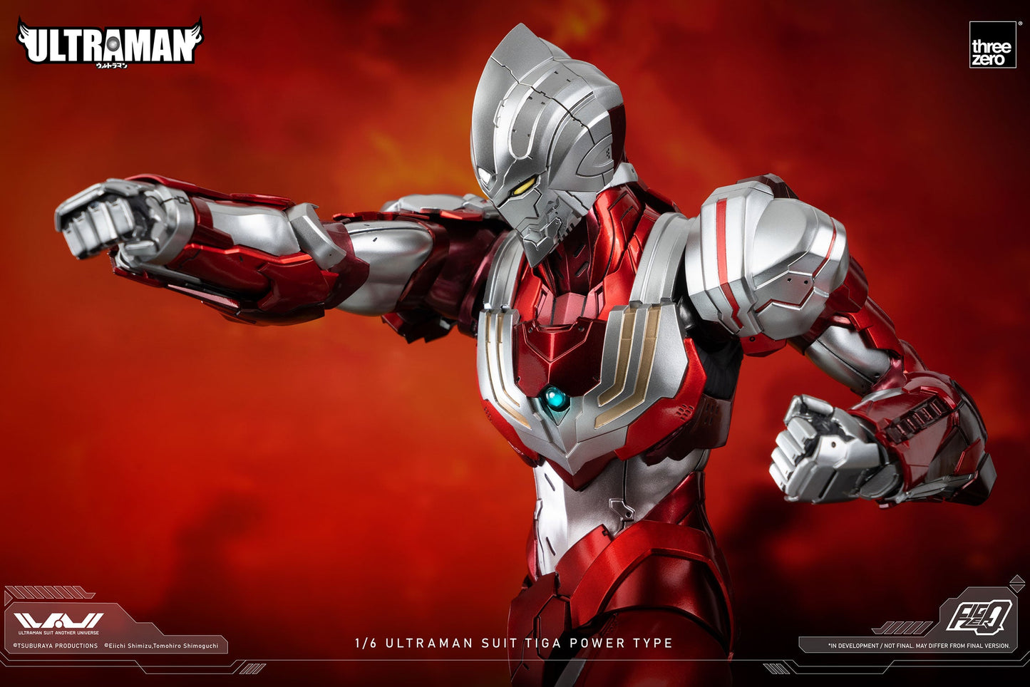 ULTRAMAN - FigZero 1/6 ULTRAMAN SUIT TIGA POWER TYPE (Preorder ETA: DEC 2023)