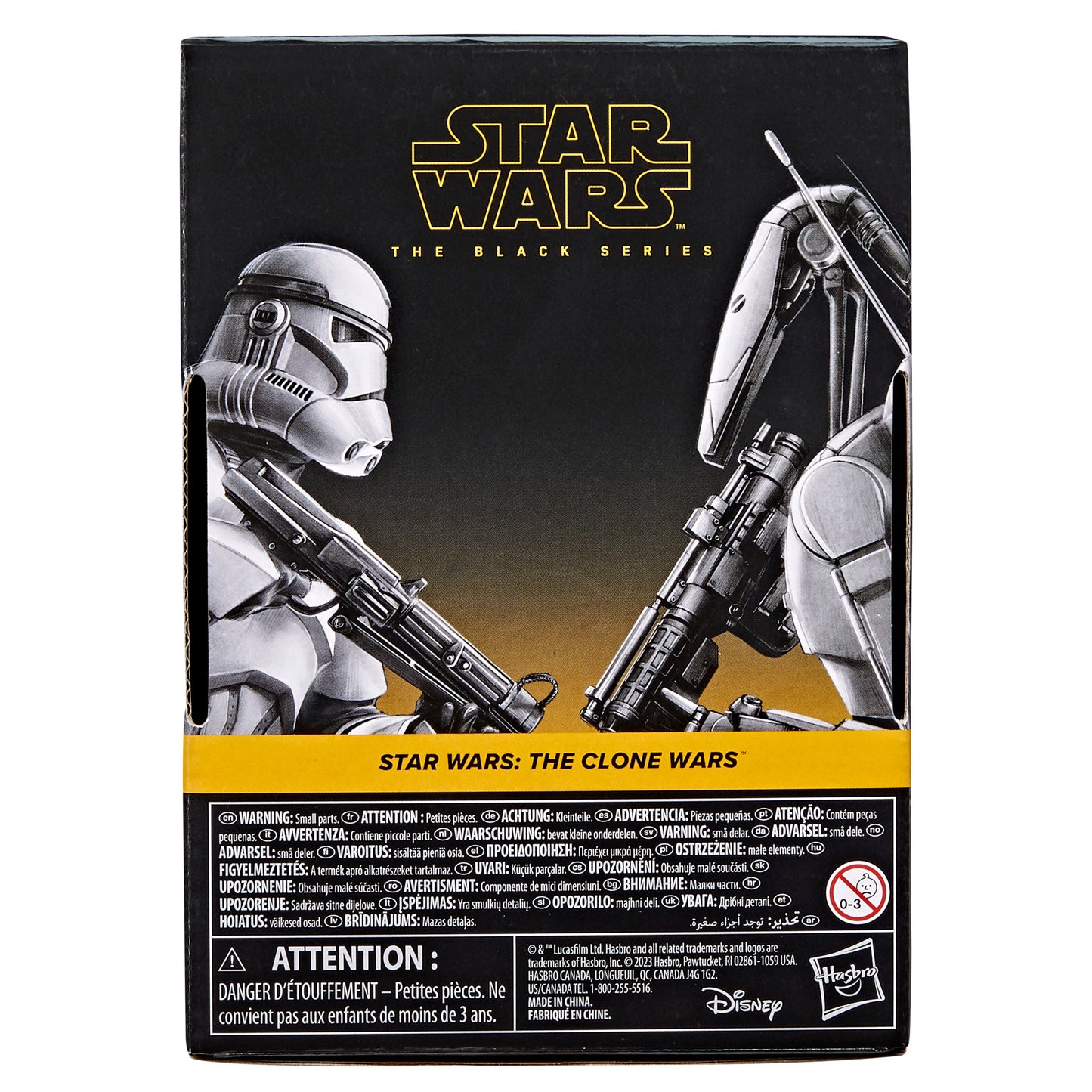 Star Wars The Black Series Clone Trooper & Battle Droid