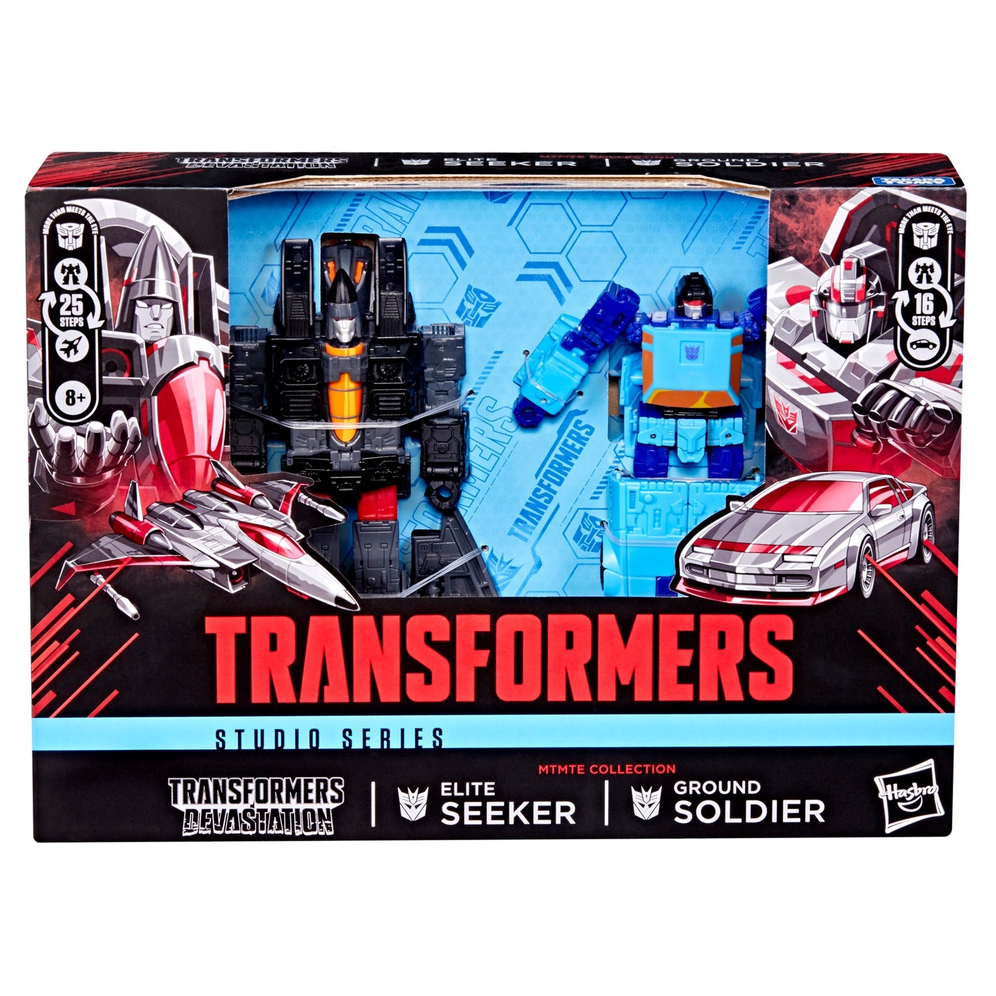 Transformers Studio Series Gamer Edition Ground Soldier and Elite Seeker - Exclusive