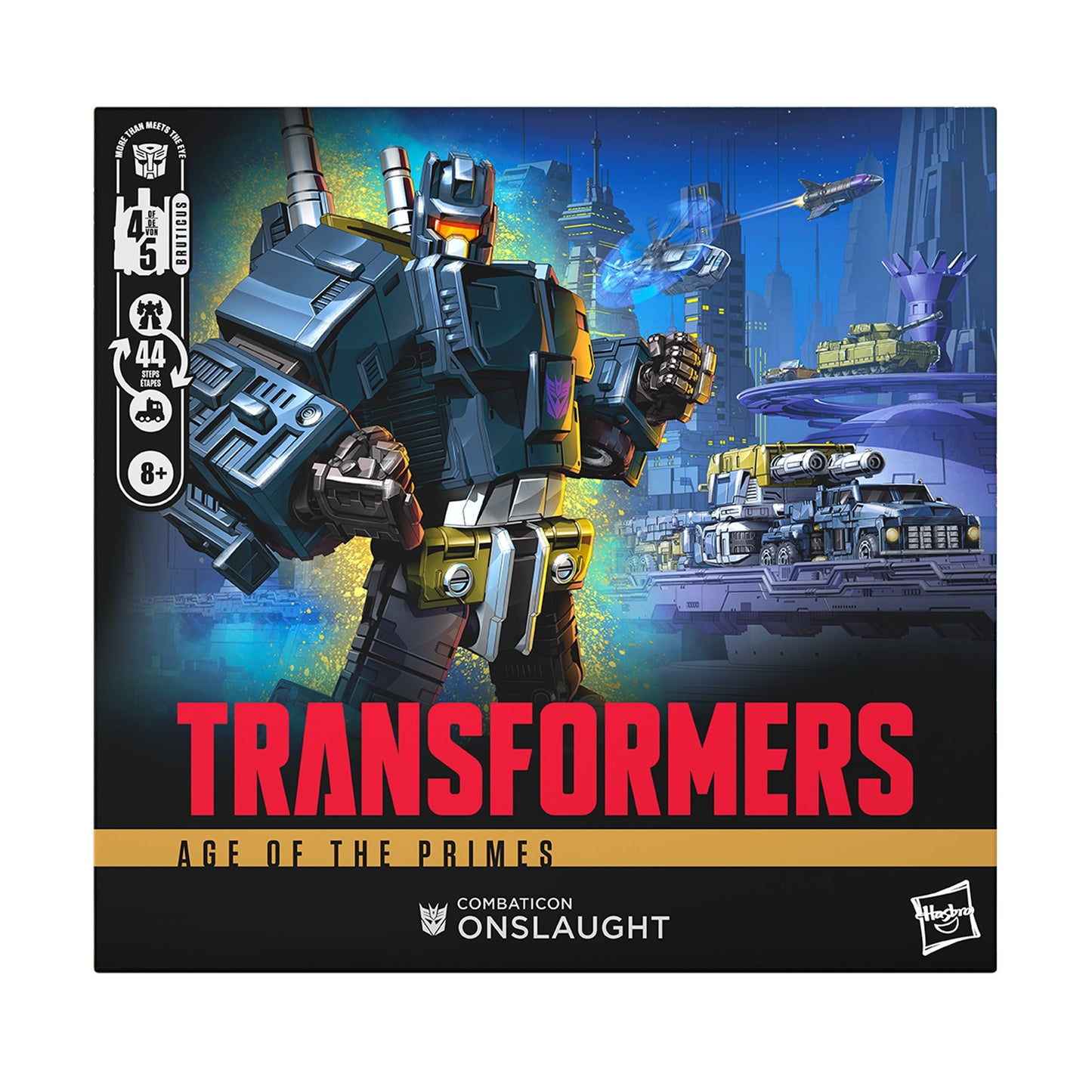 Transformers Age of the Primes Commander Class Combaticon Onslaught (Preorder Aug 2026)