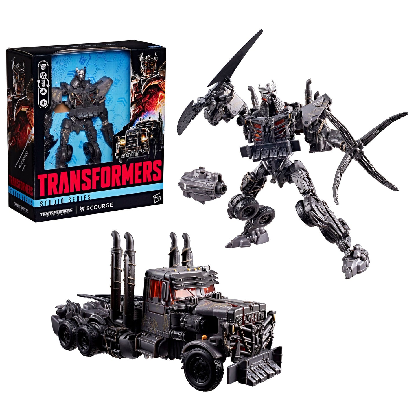 Transformers Studio Series Rise of the Beasts Leader Class Scourge (Preorder Oct 2026)