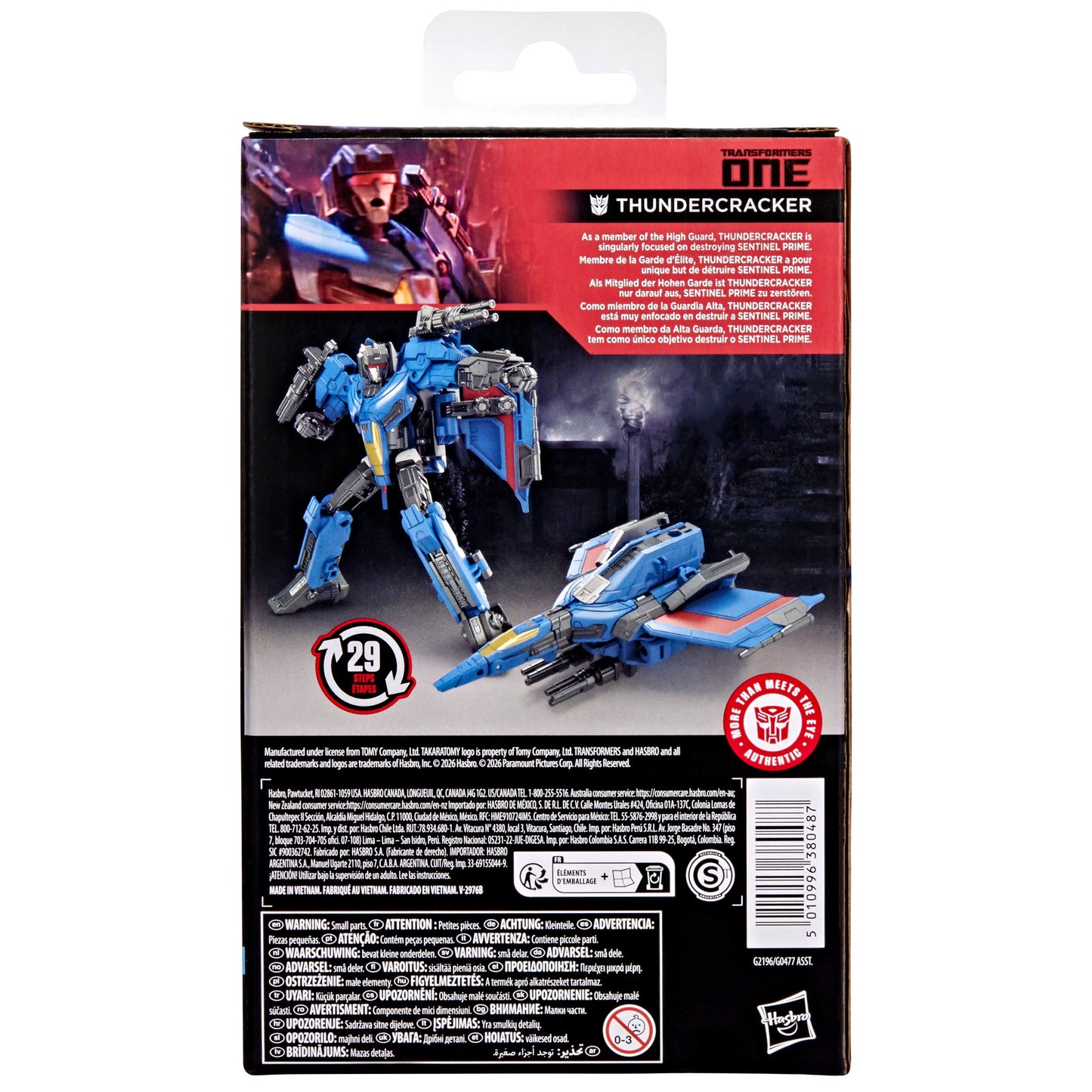 Transformers Studio Series Transformers: ONE Deluxe Class Thundercracker (Preorder Jul 2026)