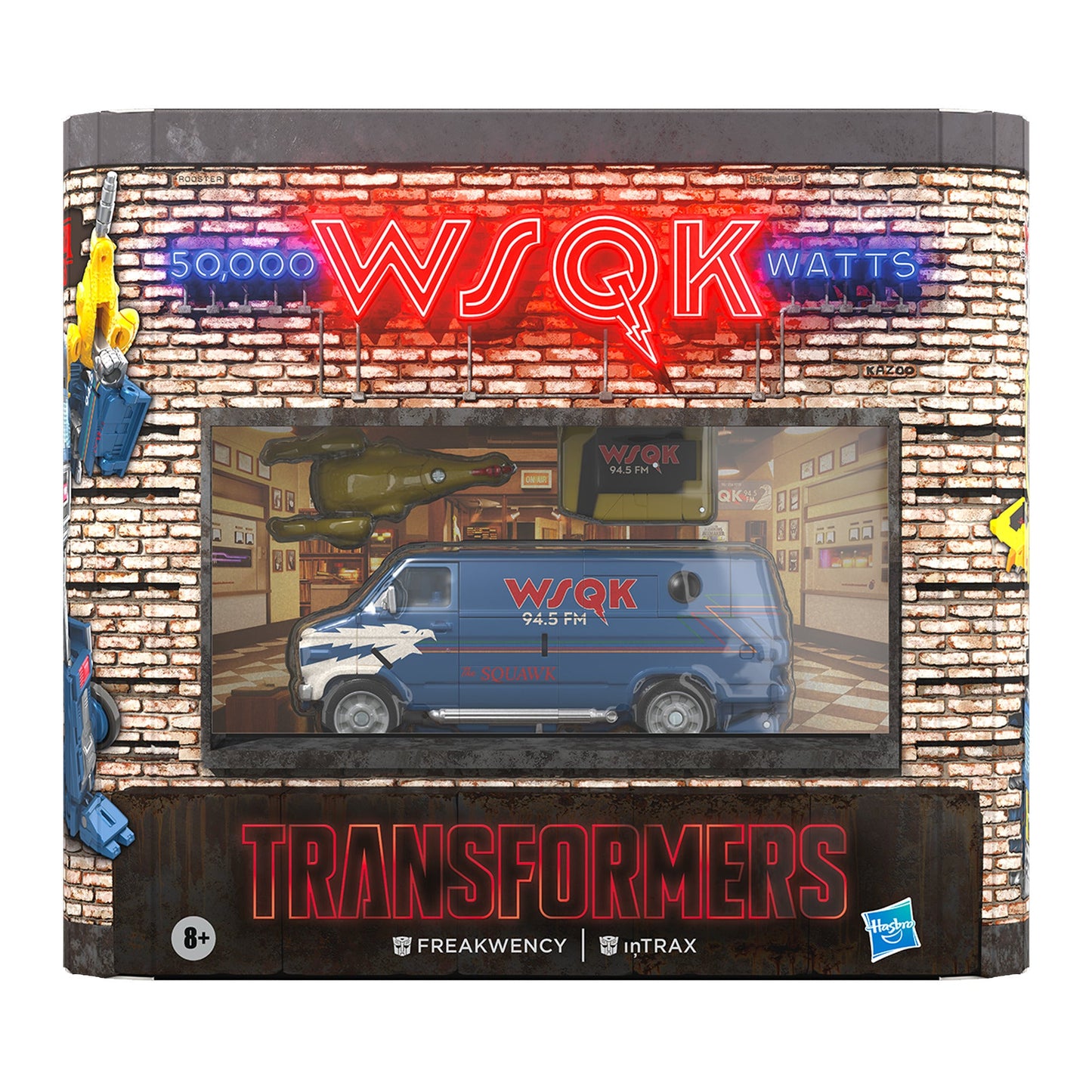 Stranger Things x Transformers Freakwency & 8-Trax Figures (Preorder Jun 2026)