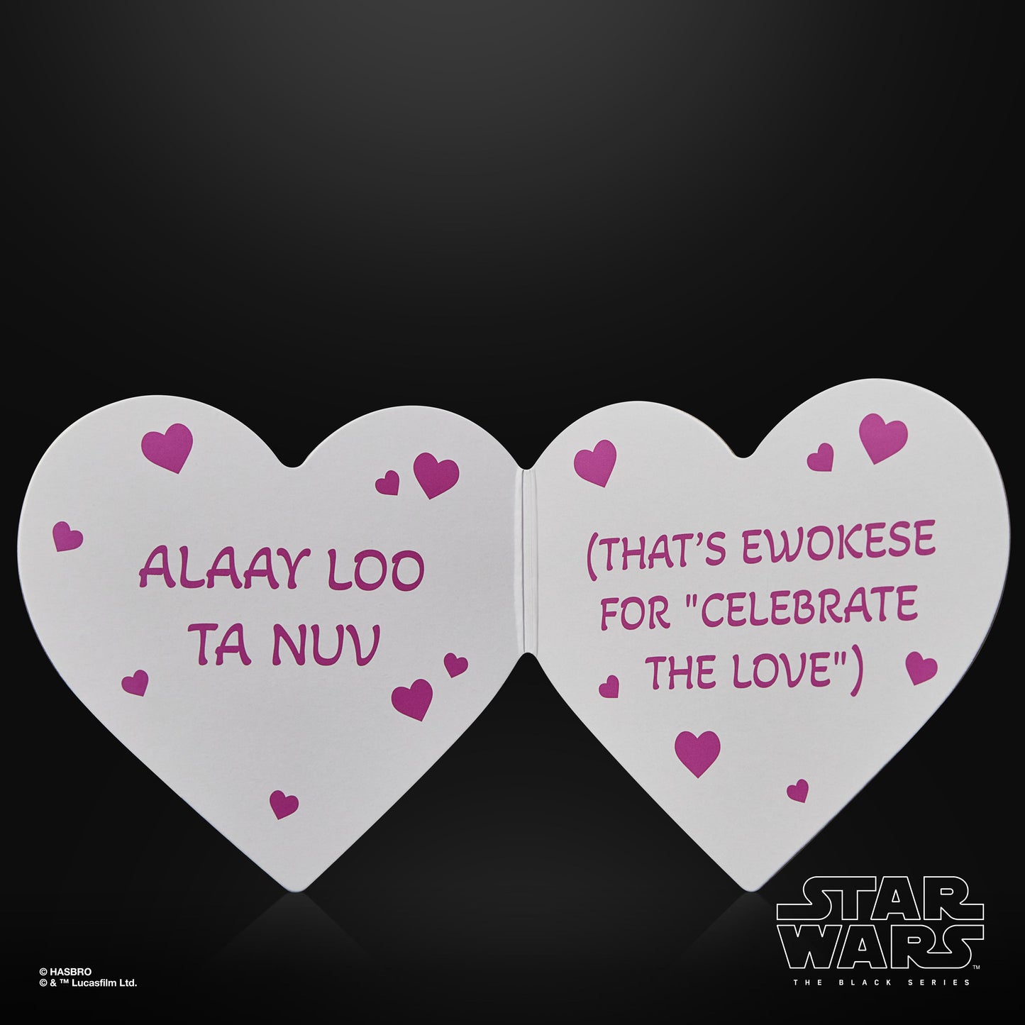 Star Wars The Black Series Ewok (Valentine's Day Edition)