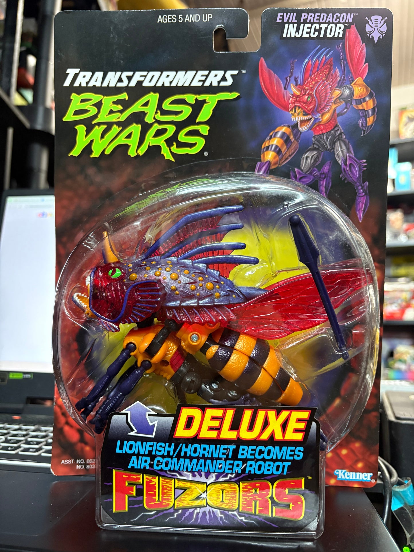 Transformers Beast Wars Fuzors Evil Predicon Injector