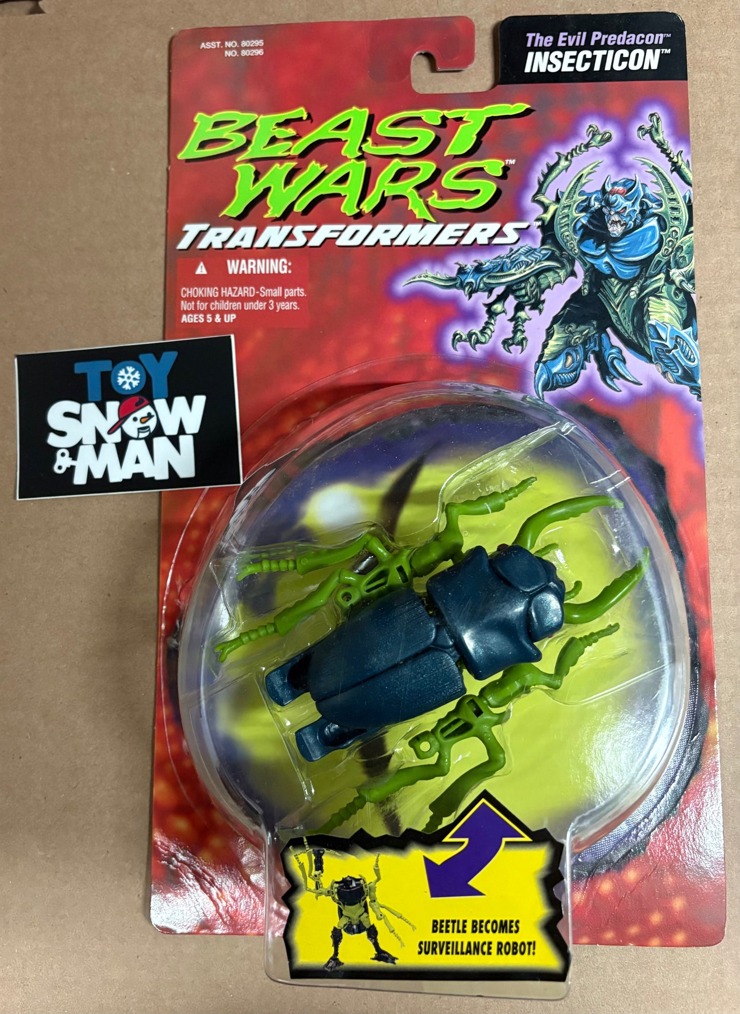 TRANSFORMERS Beast Wars Bio Combat INSECTICON