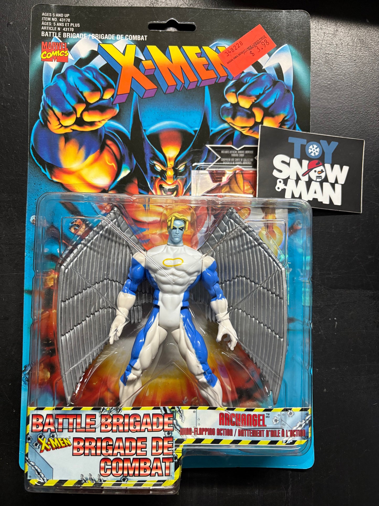ToyBiz Marvel Comics X-Men Battle Brigade Archangel