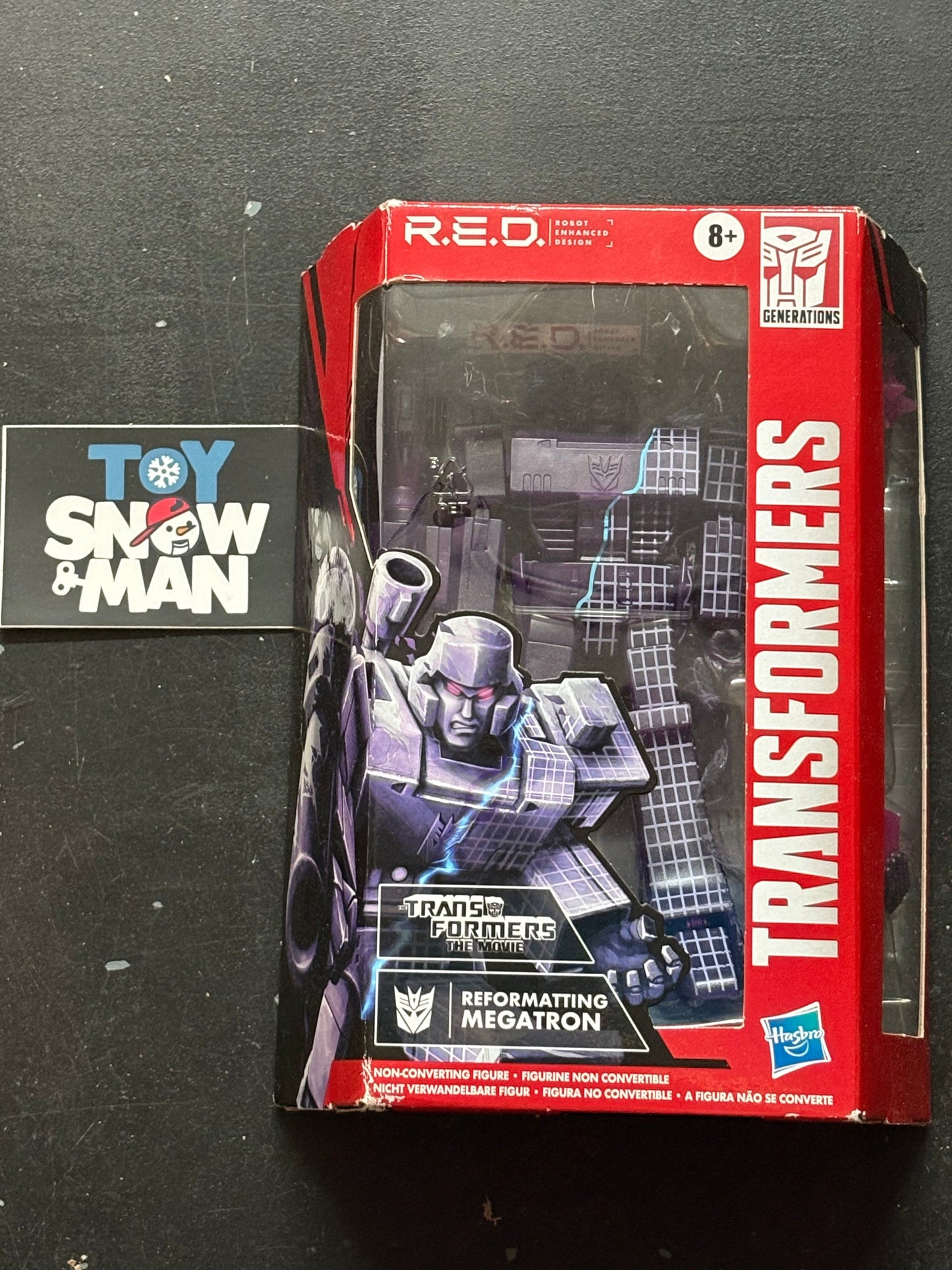 Transformers Generations R.E.D. (Robot Enhanced Design) Reformatting Megatron (SubStandard Packaging)