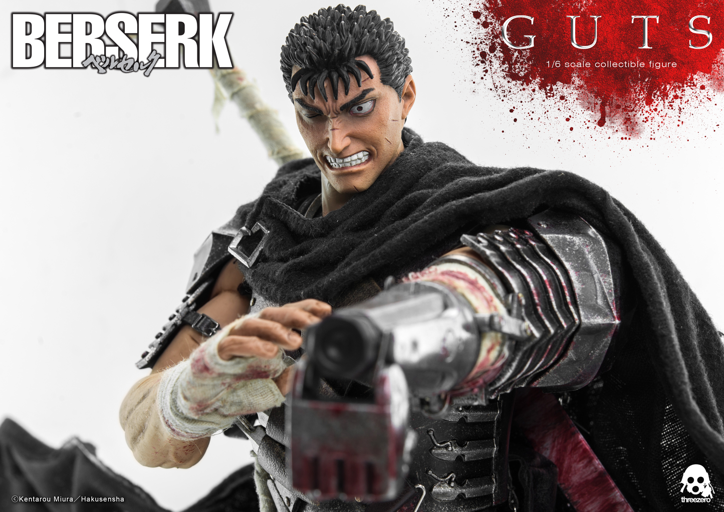ThreeZero BERSERK - Guts Black Swordsman