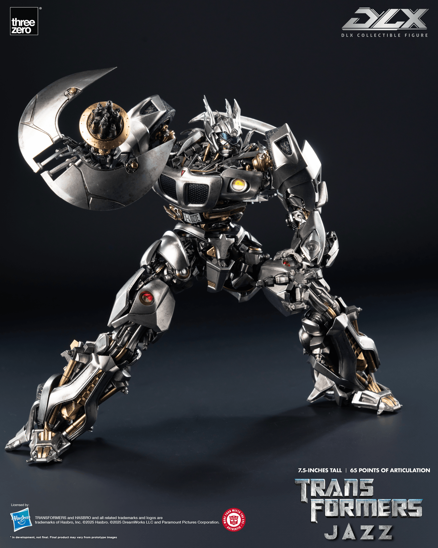 Transformers DLX Scale Collectible Series Jazz Action Figure (Preorder March/April 2026)