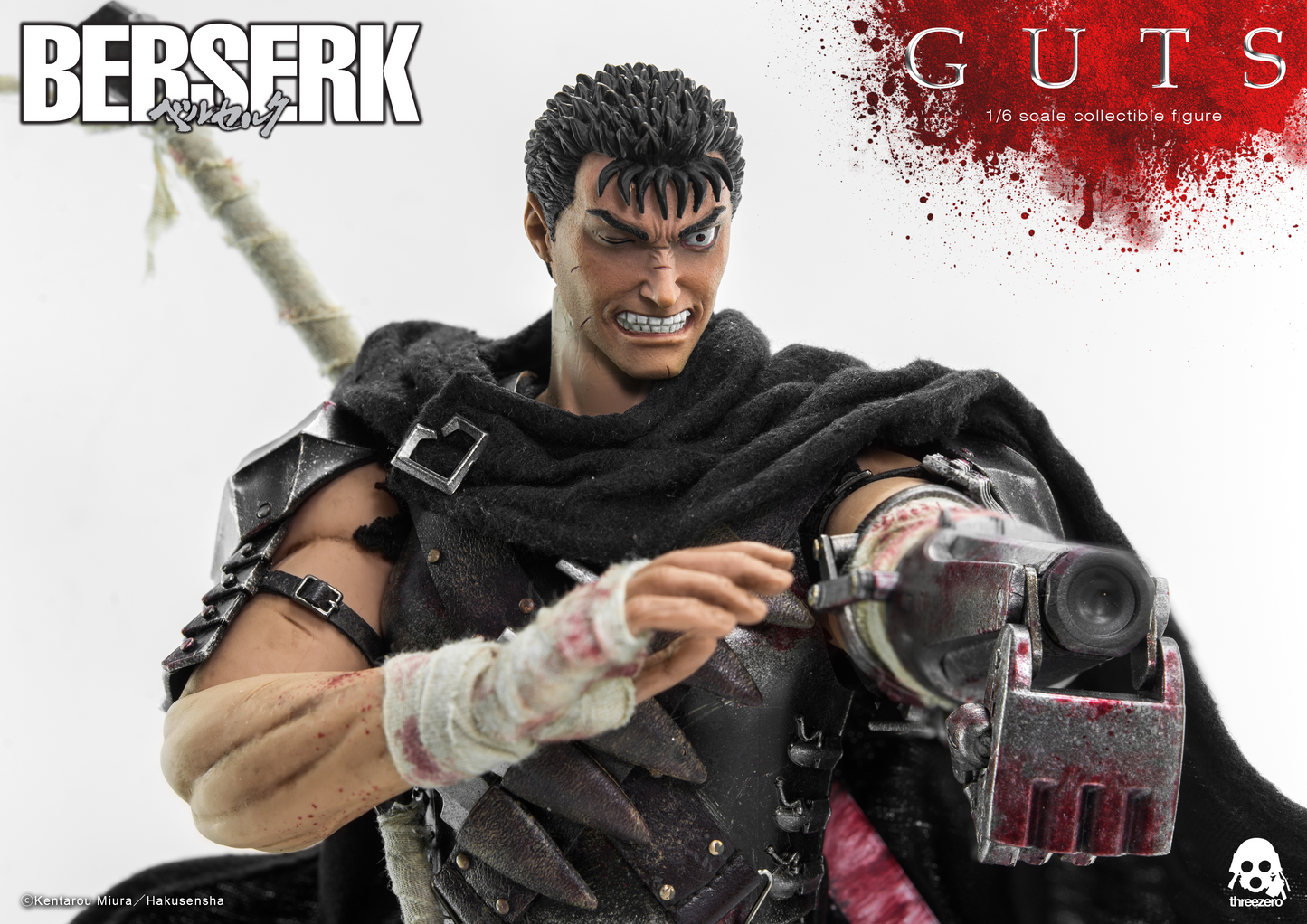 ThreeZero BERSERK - Guts Black Swordsman