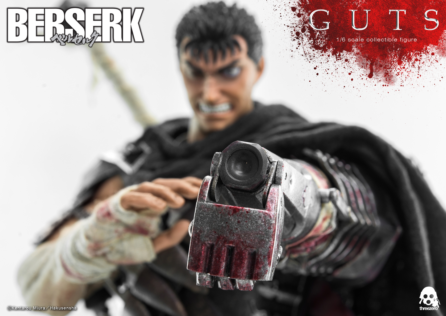 ThreeZero BERSERK - Guts Black Swordsman