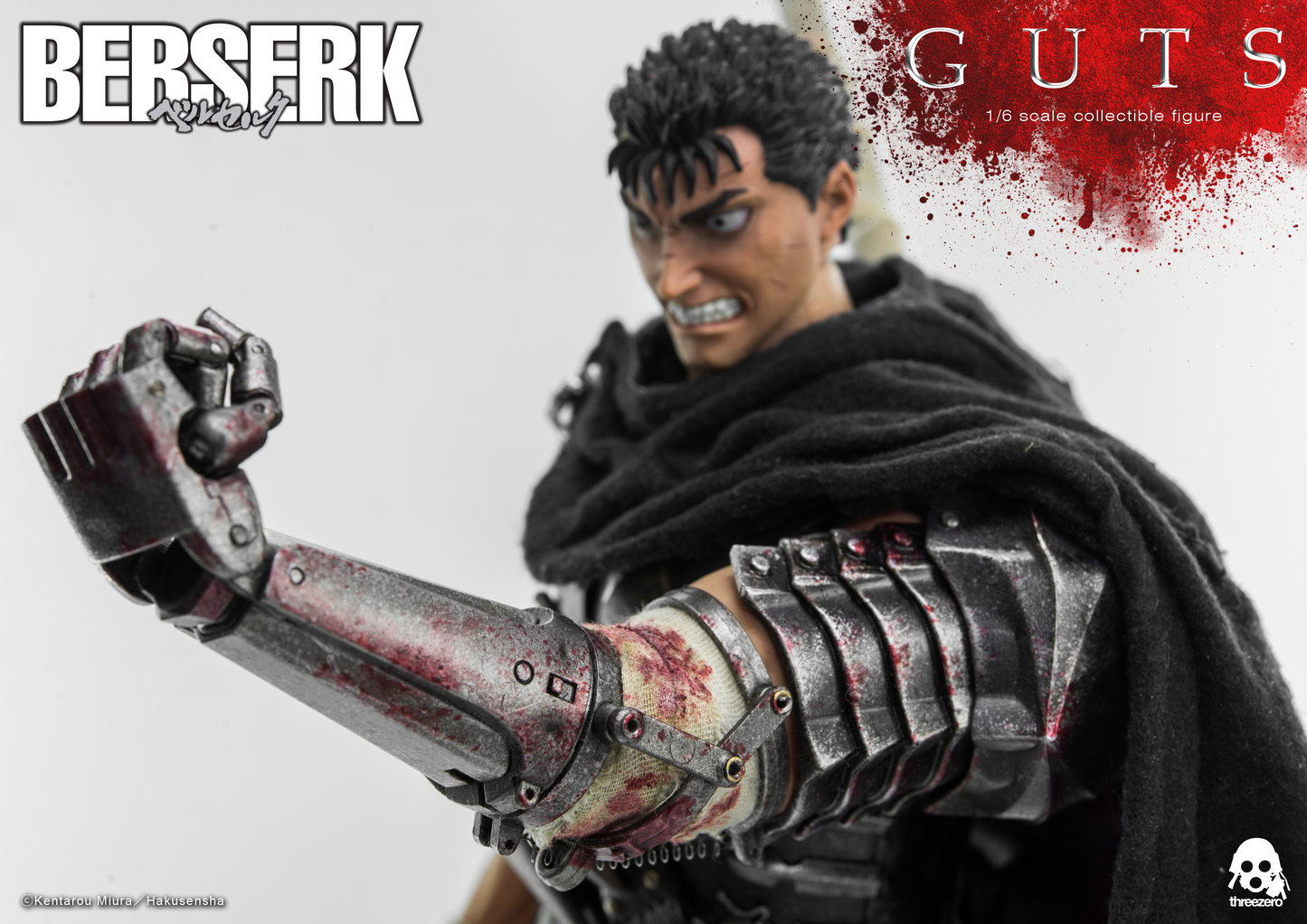 ThreeZero BERSERK - Guts Black Swordsman