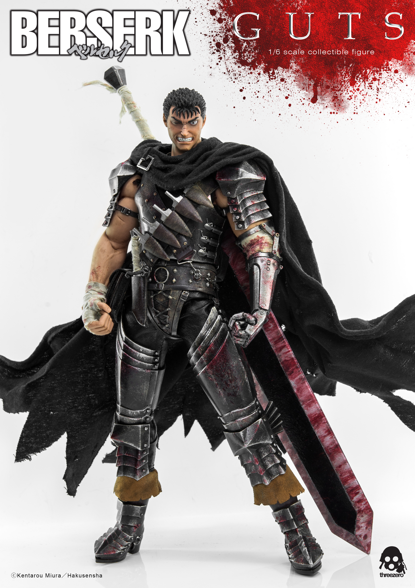 ThreeZero BERSERK - Guts Black Swordsman