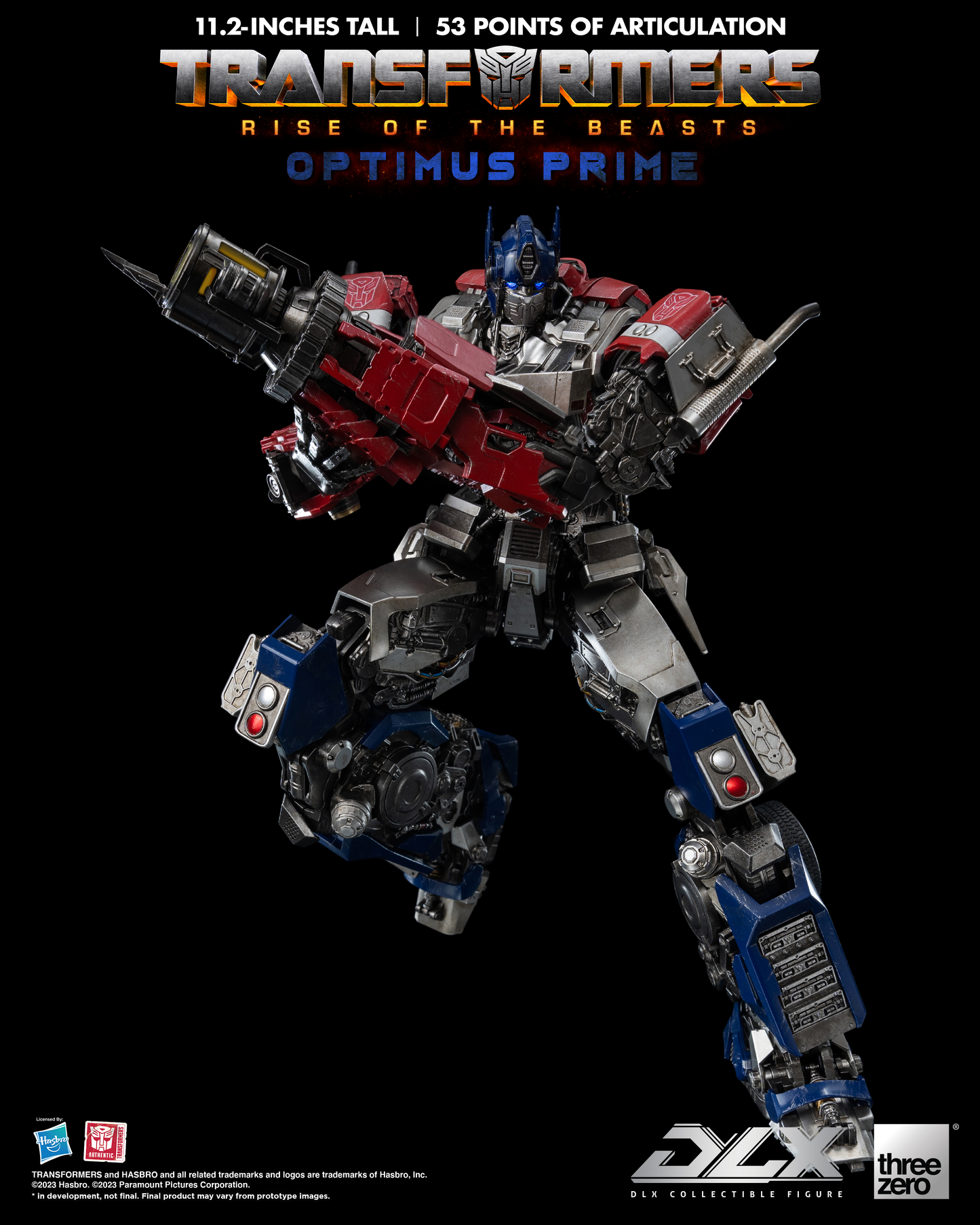ThreeZero - Transformers: Rise of the Beasts - DLX Optimus Prime