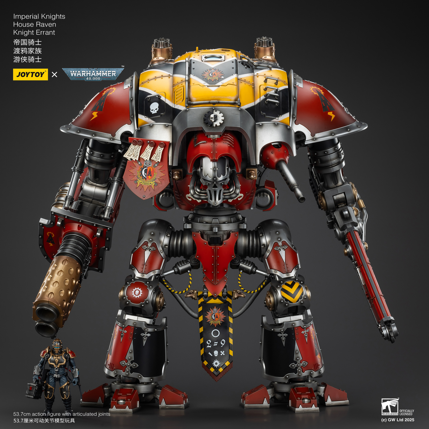 Warhammer 40K - Imperial Knights - House Raven Knight Errant