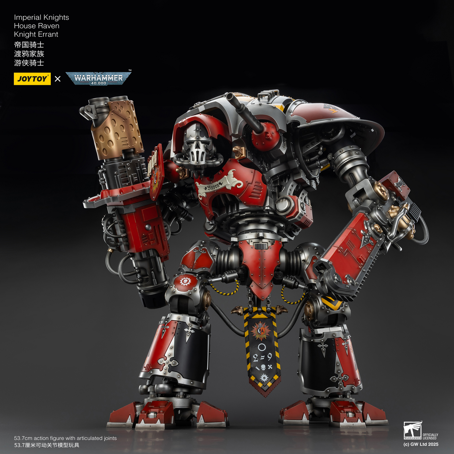Warhammer 40K - Imperial Knights - House Raven Knight Errant