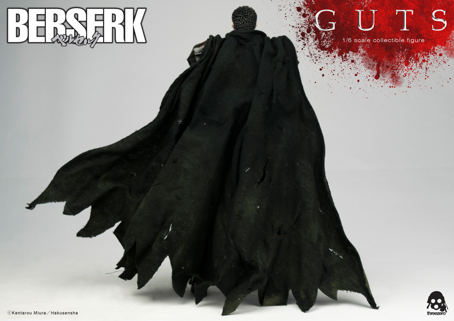 ThreeZero BERSERK - Guts Black Swordsman