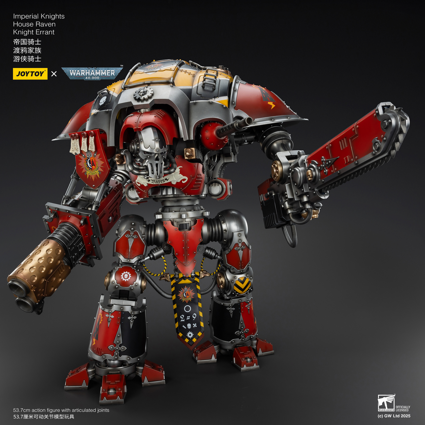 Warhammer 40K - Imperial Knights - House Raven Knight Errant