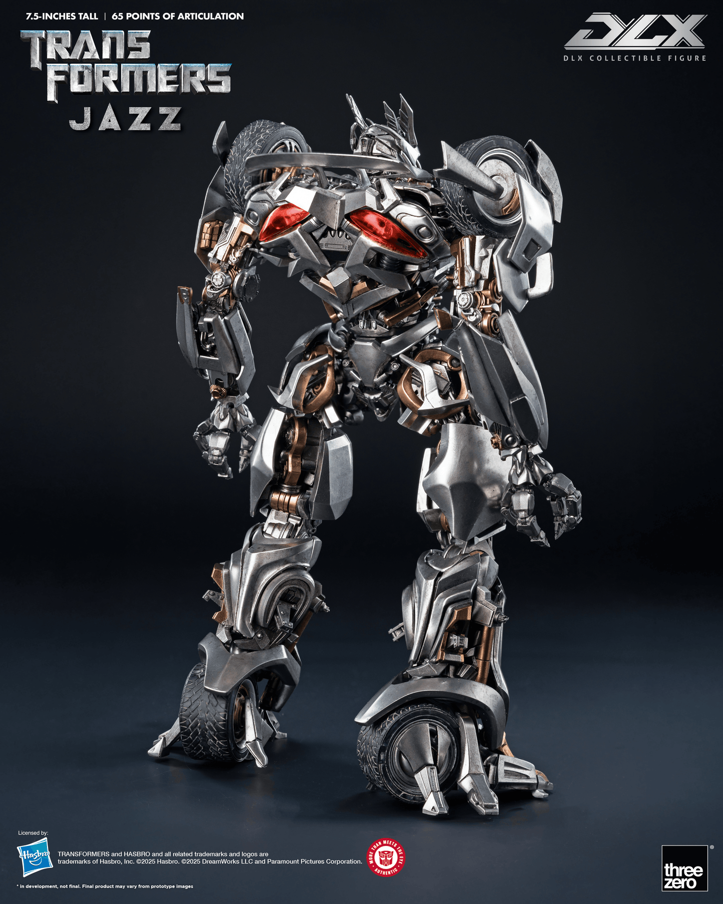 Transformers DLX Scale Collectible Series Jazz Action Figure (Preorder March/April 2026)