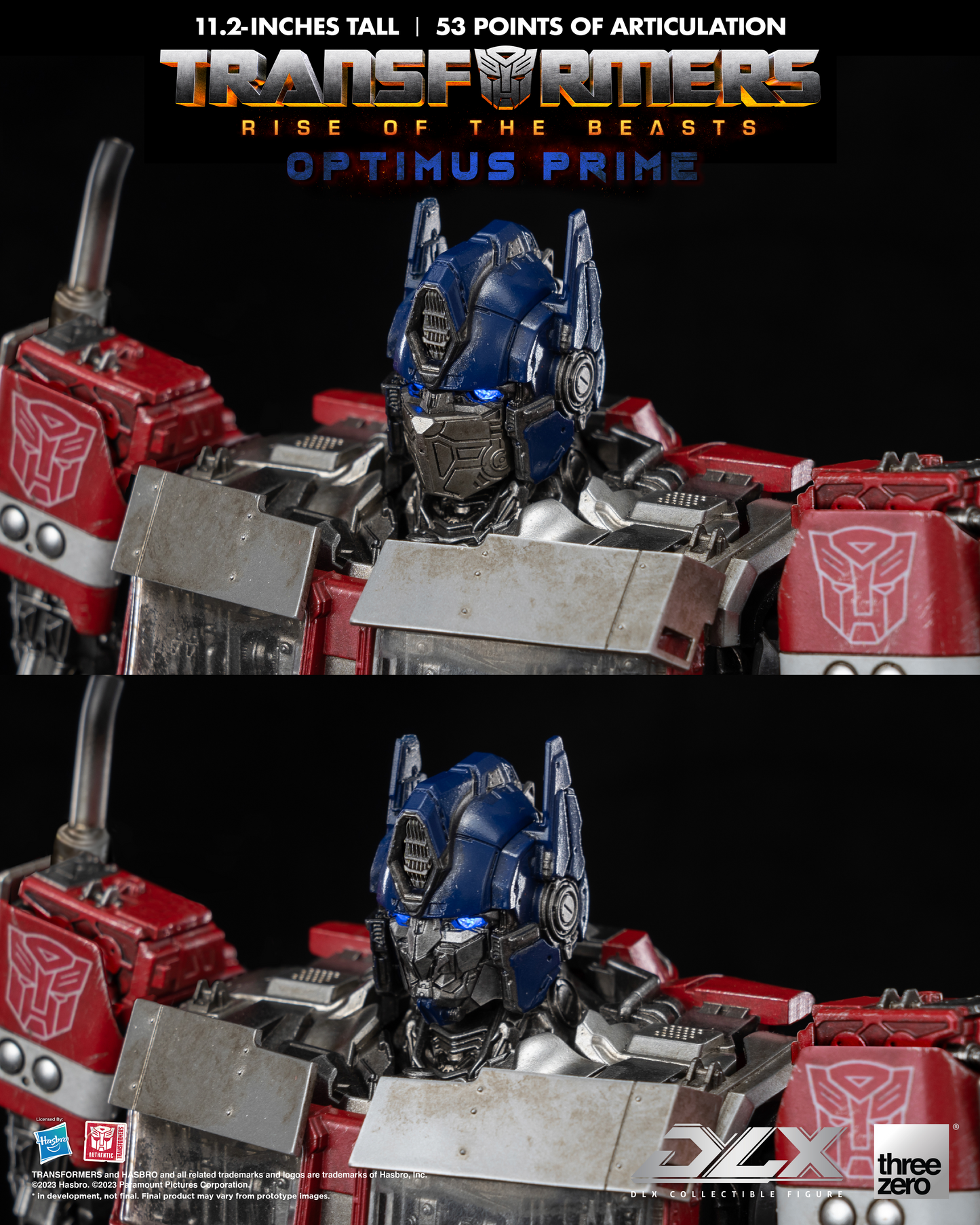 ThreeZero - Transformers: Rise of the Beasts - DLX Optimus Prime