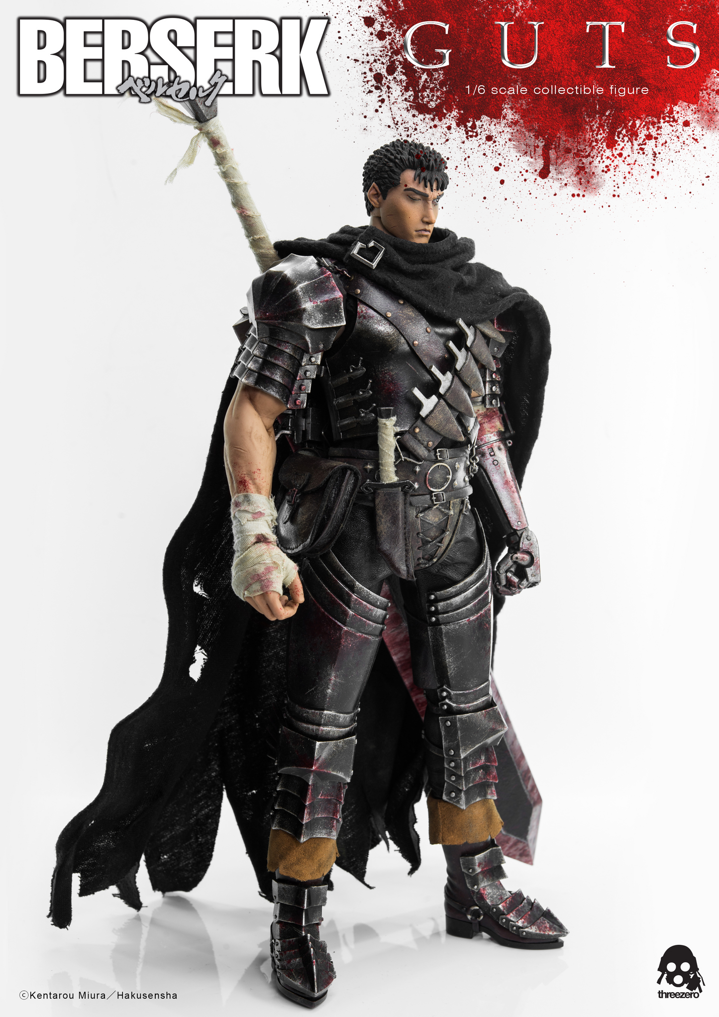ThreeZero BERSERK - Guts Black Swordsman