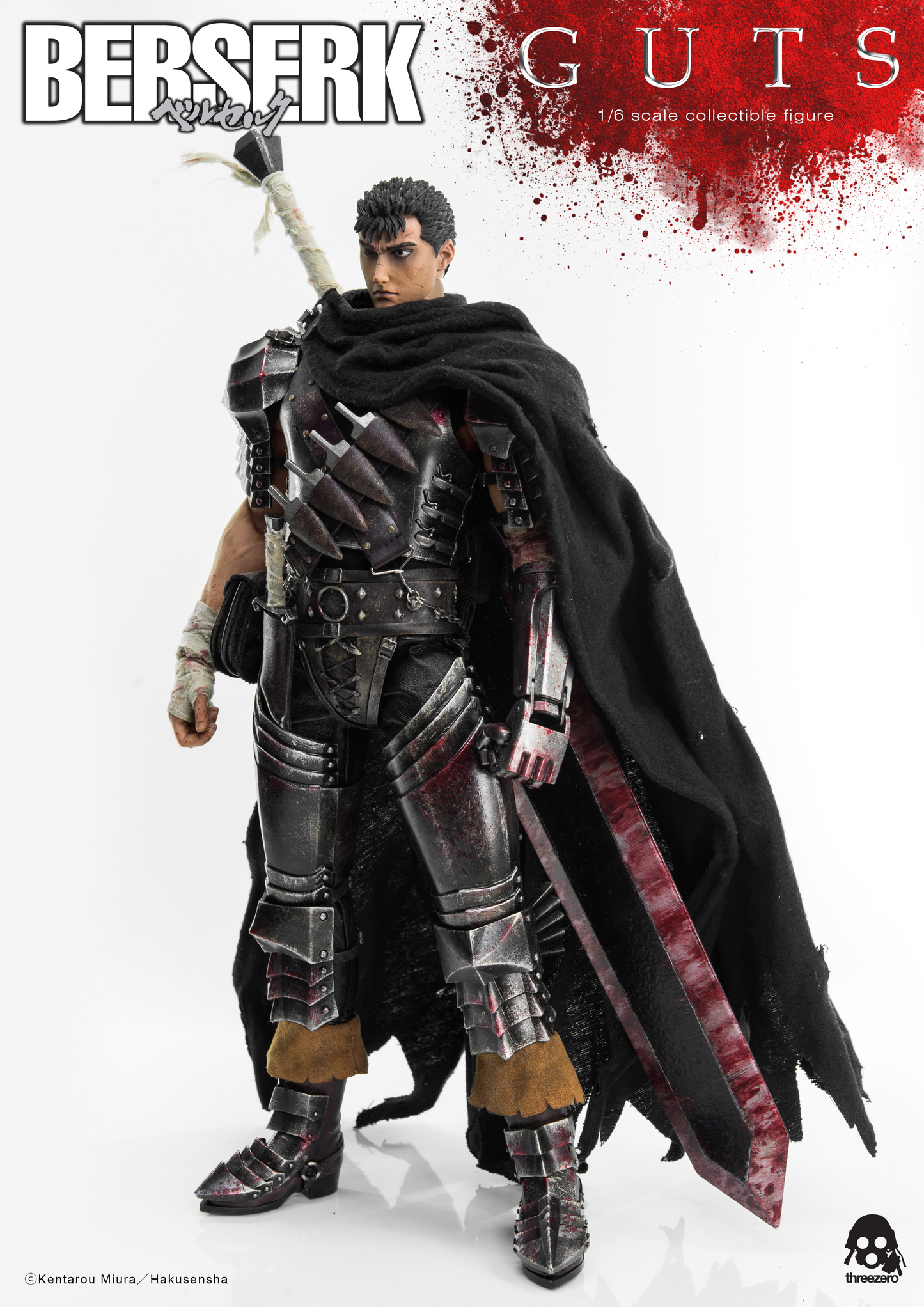 ThreeZero BERSERK - Guts Black Swordsman