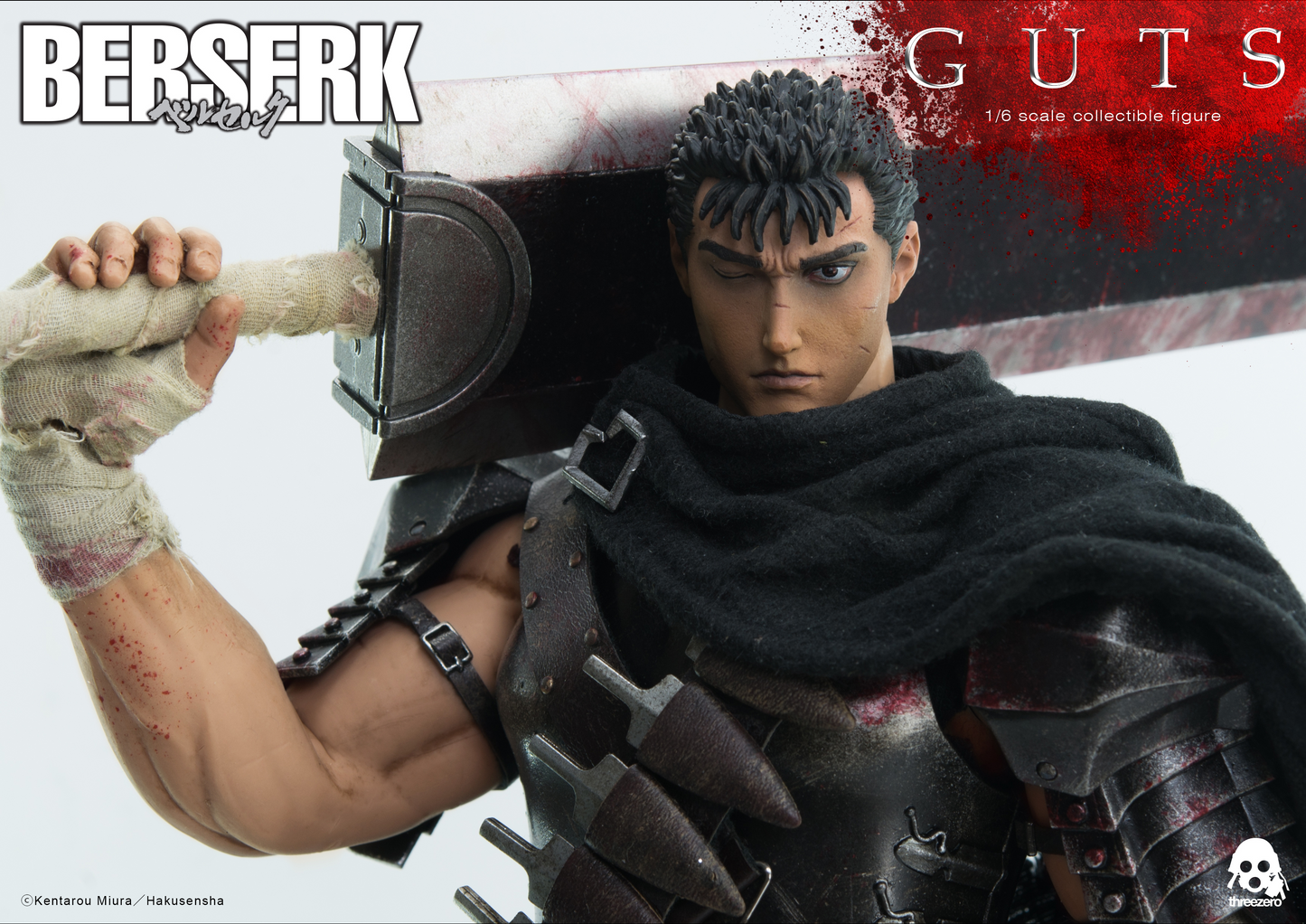 ThreeZero BERSERK - Guts Black Swordsman
