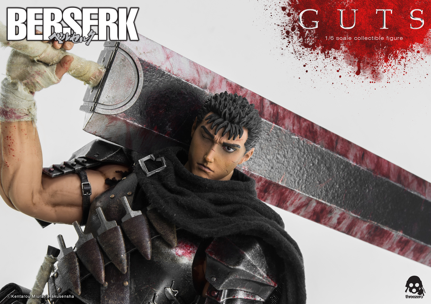 ThreeZero BERSERK - Guts Black Swordsman