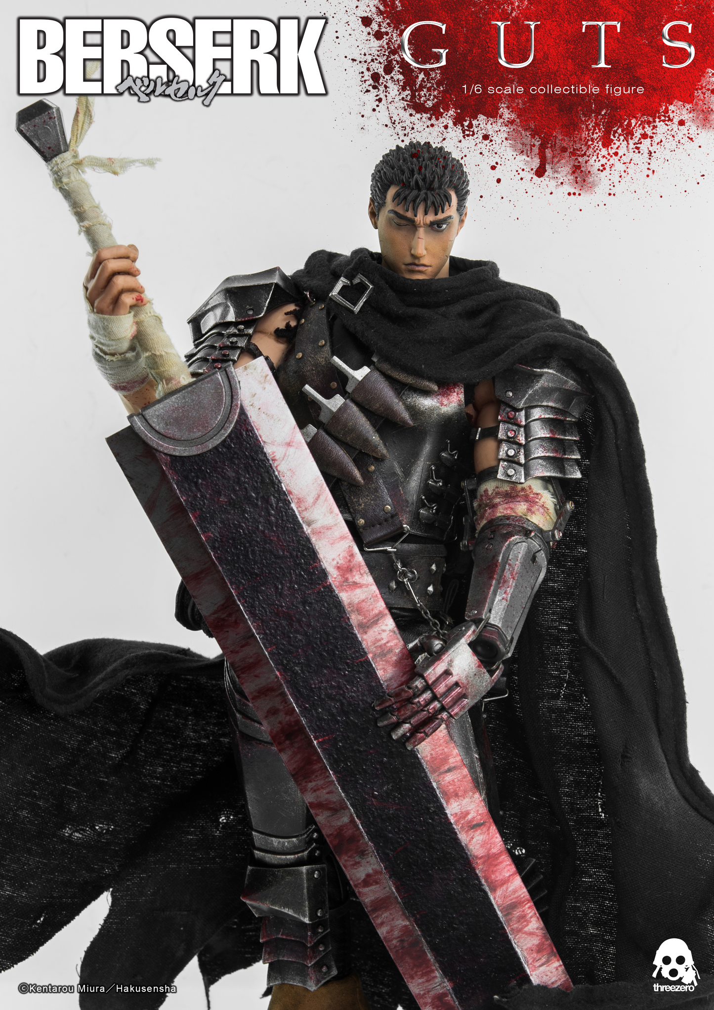 ThreeZero BERSERK - Guts Black Swordsman