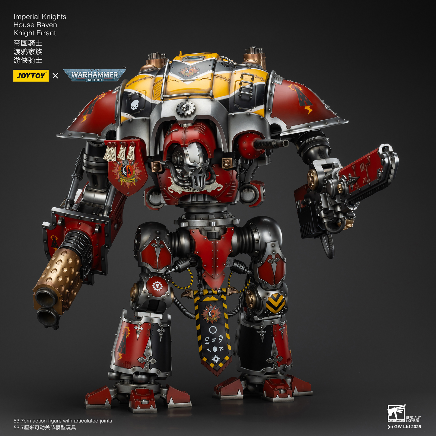 Warhammer 40K - Imperial Knights - House Raven Knight Errant