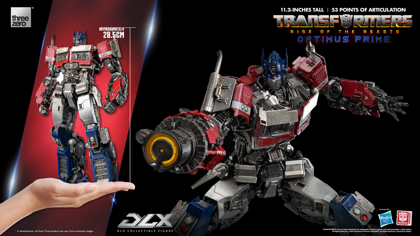 ThreeZero - Transformers: Rise of the Beasts - DLX Optimus Prime