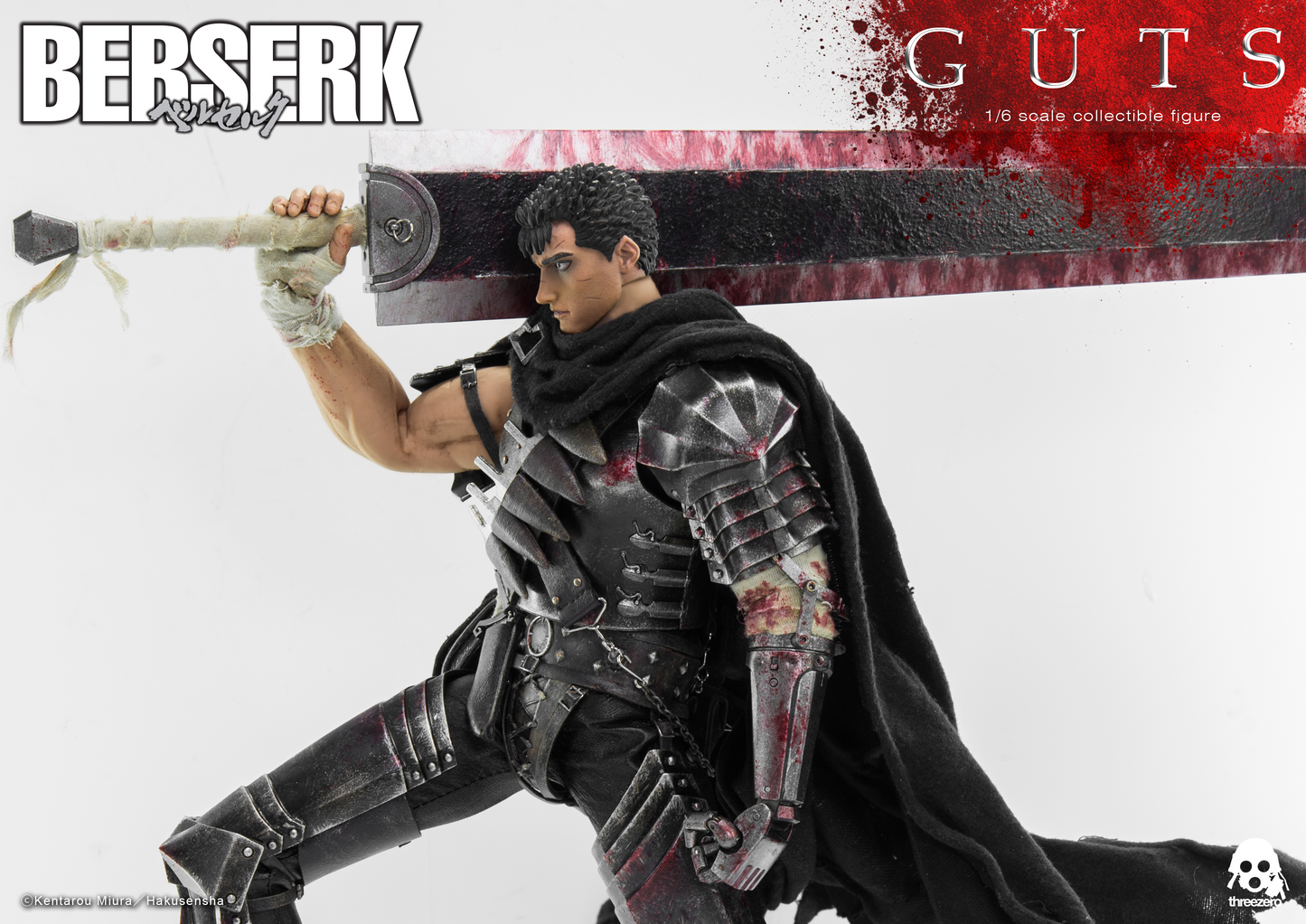 ThreeZero BERSERK - Guts Black Swordsman