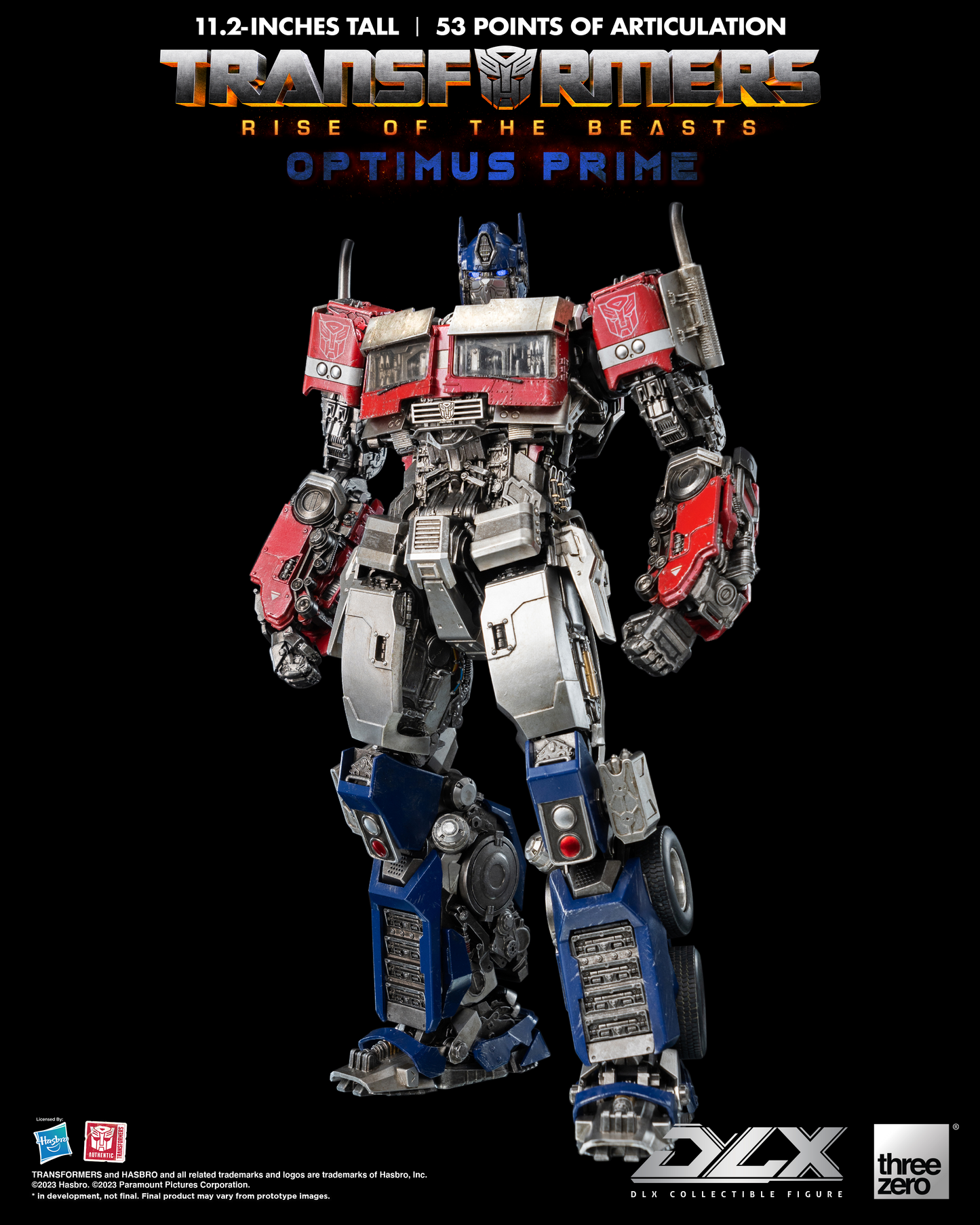 ThreeZero - Transformers: Rise of the Beasts - DLX Optimus Prime