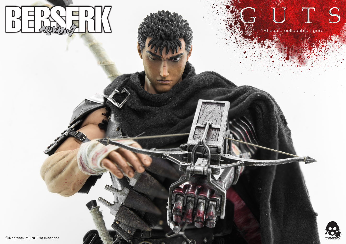 ThreeZero BERSERK - Guts Black Swordsman