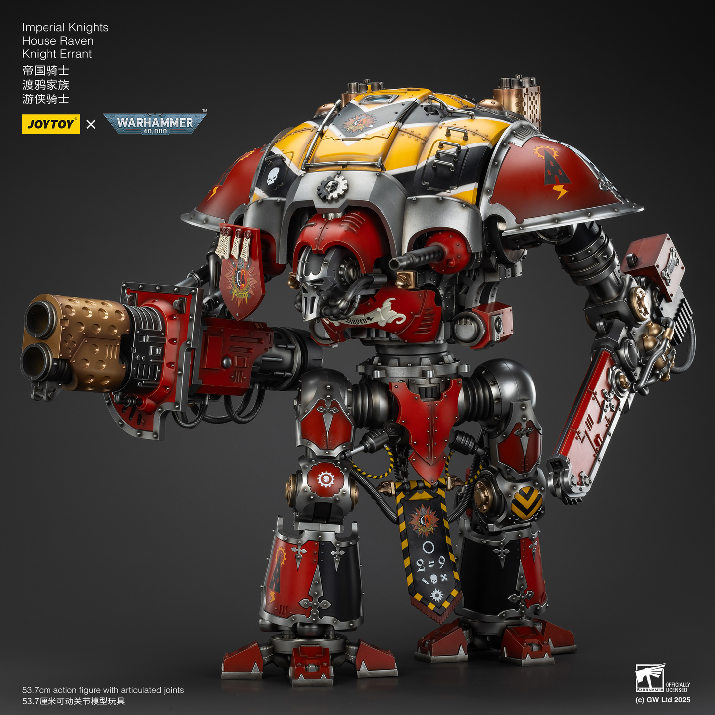 Warhammer 40K - Imperial Knights - House Raven Knight Errant