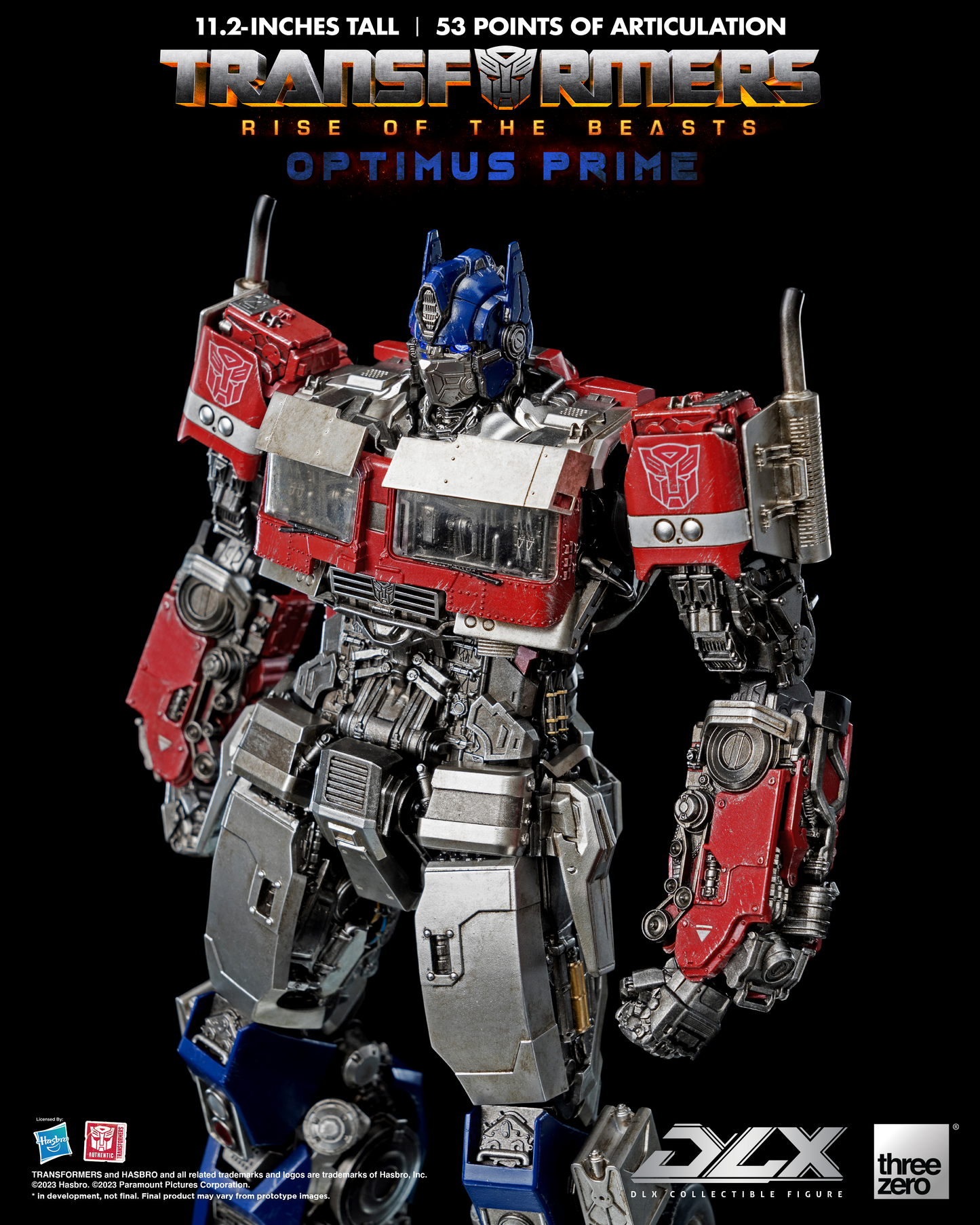 ThreeZero - Transformers: Rise of the Beasts - DLX Optimus Prime