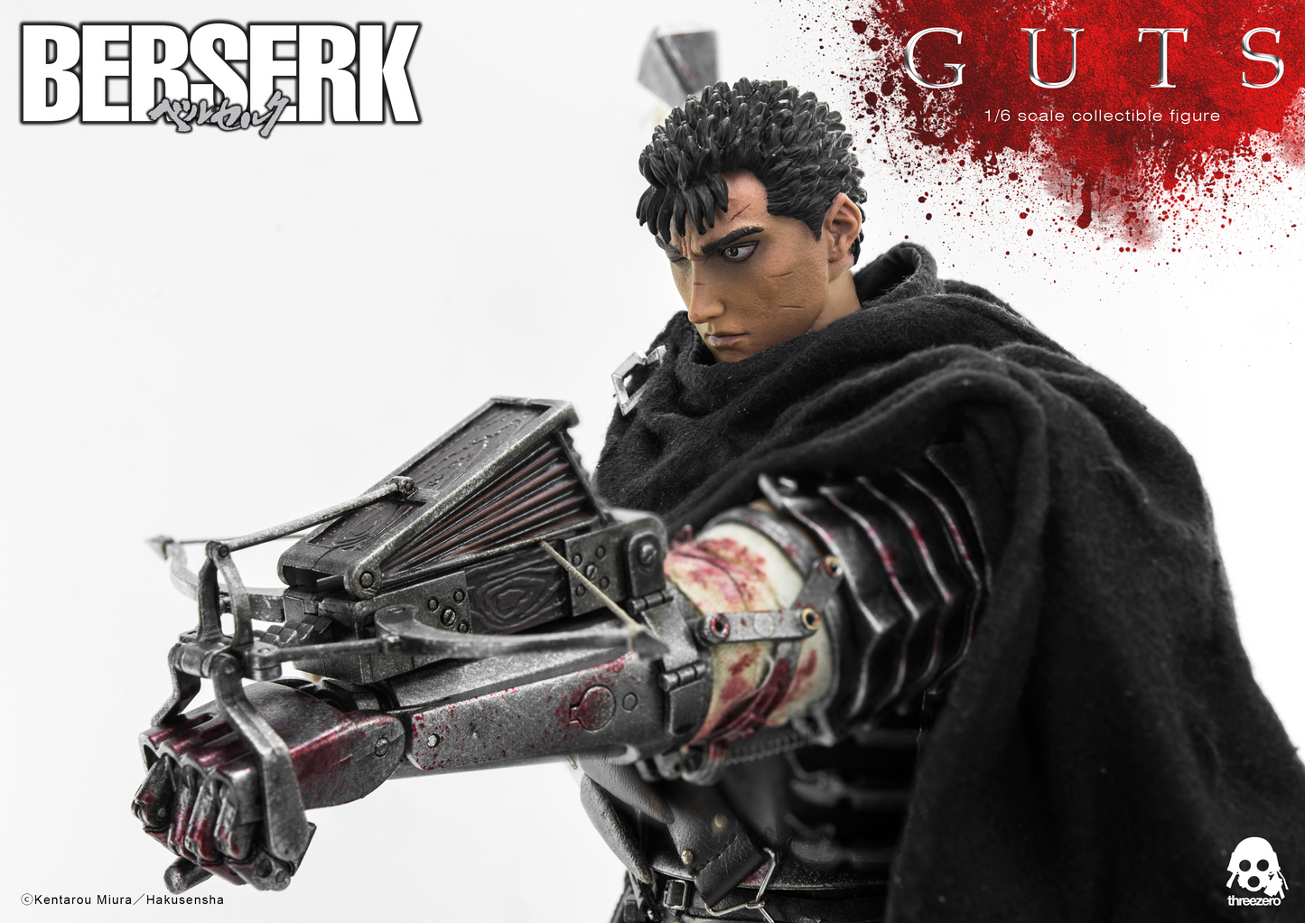 ThreeZero BERSERK - Guts Black Swordsman